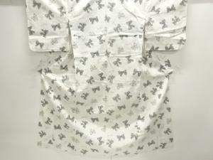 リボン模様浴衣